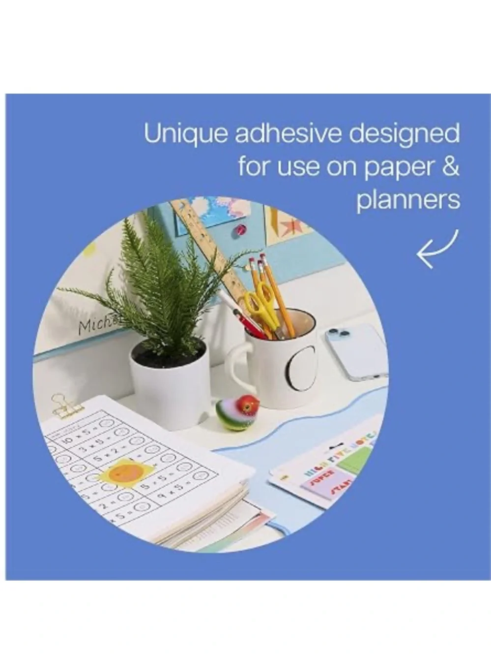 Post-It High Five Sticky Note Set - NEW